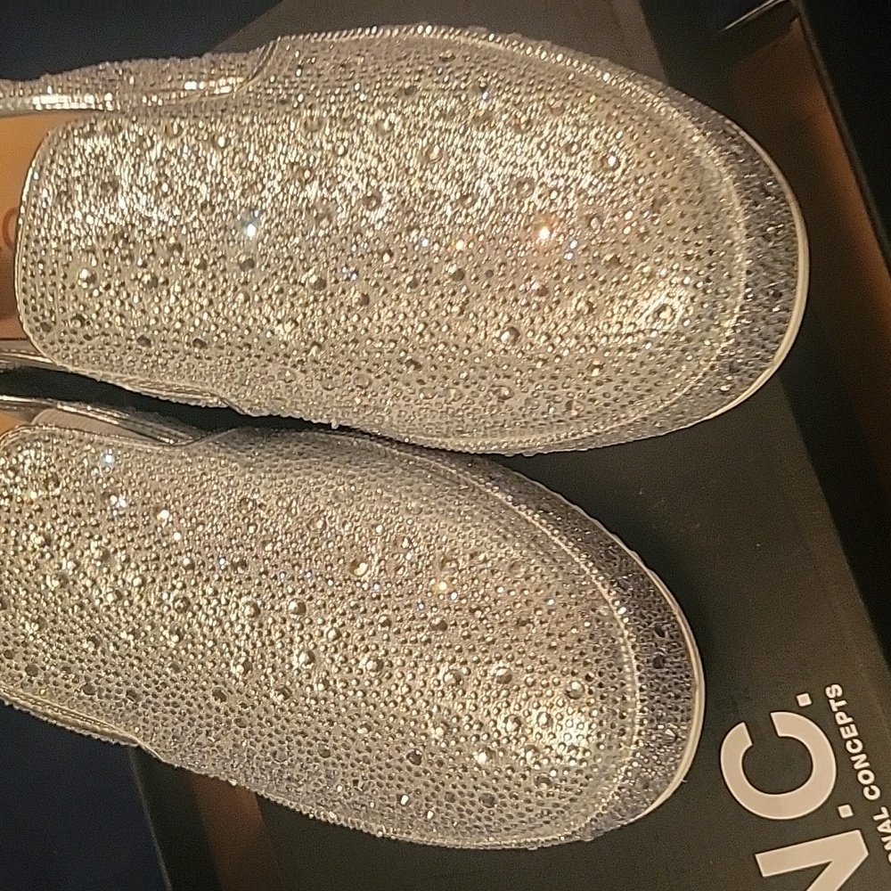 INC BLING SNEAKERS - Picture 3 of 5
